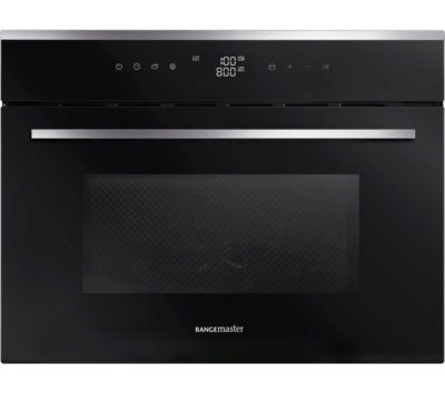 RANGEMASTER RMB45MCBL/SS Built-in Combination Microwave - Black & Stainless Steel RANGEMASTER RMB45MCBL/SS Built-in Combination Microwave - Black & Stainless Steel